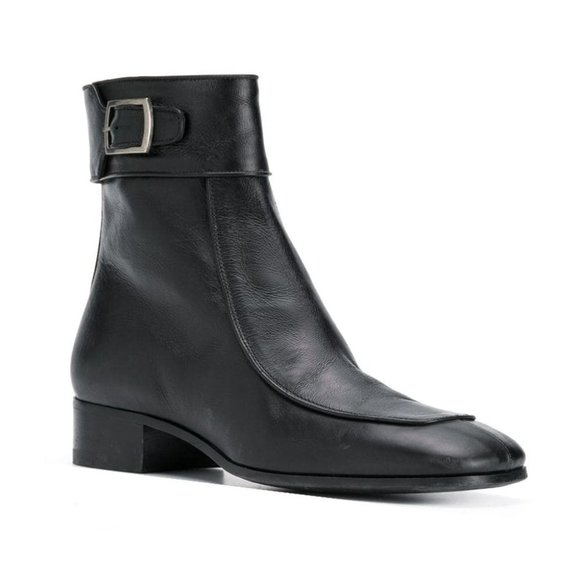 Men's Saint Laurent Miles Boots - Picture 2 of 7